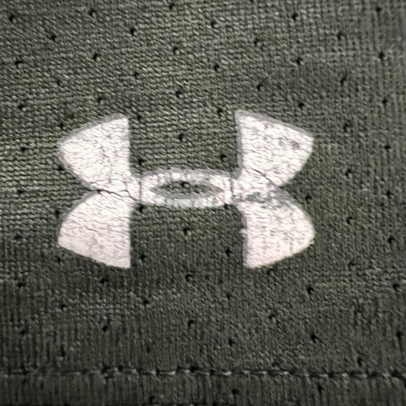 Under Armour Womens Athletic Shorts Black Elastic Waist Pull On Mid Rise L - Picture 10 of 11